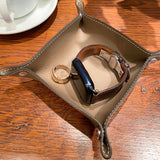 [French calf] <br>tray<br>color: Jean blue