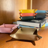 [French calf] <br>tray<br>color: Jean blue