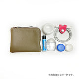 [French calf] <br>Pouch S<br>color: taupe