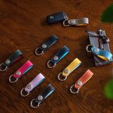 [French calf] <br>keychain<br>color: yellow
