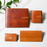 [Persimmon tangy dyed] <br>16×19.2 notebook cover