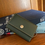 [French calf] <br>key case<br>color: dark green