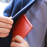 [French calf] <br>bill clip<br>color: orange