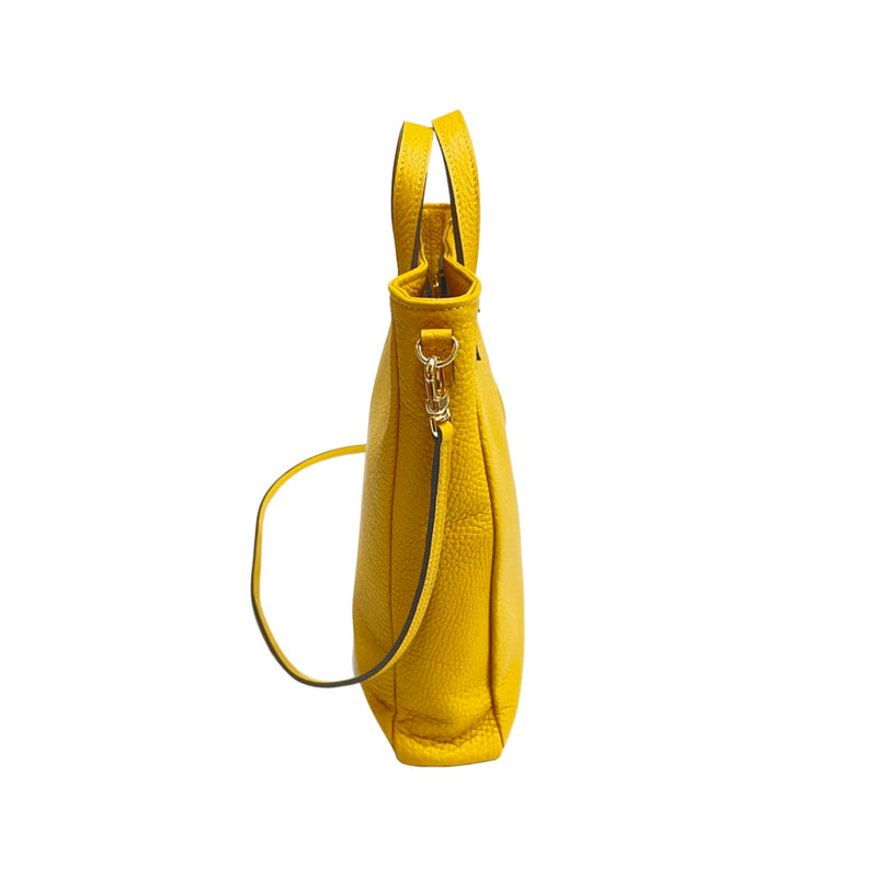 [Tryon Lagoon] <br> Shoulder Mini Tote <br> Color: Mustard Yellow