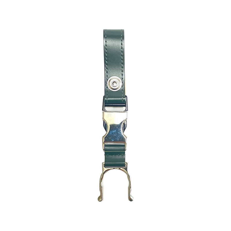 [Sustena Leather] <br> Bottle carry <br> Color: Dark green <br> [Made to order]