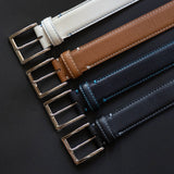 [フレンチカーフ] <br>35mmベルト<br>color：ブラック